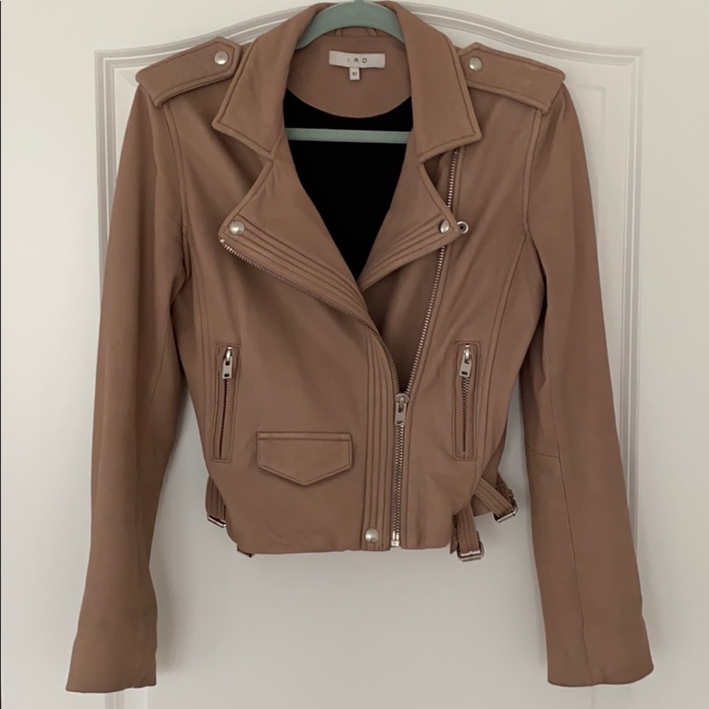 IRO Leather Moto Jacket